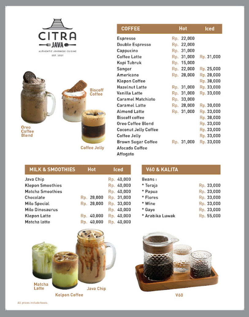 Menu Page 7